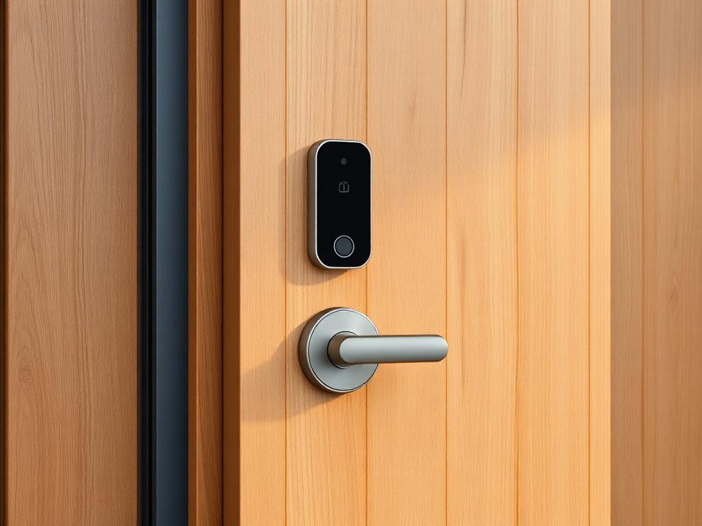 Smart security camera and access control installation